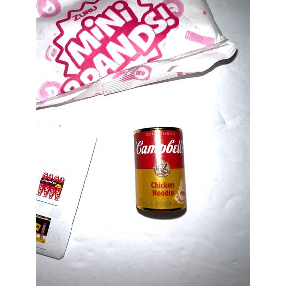 💜 3/$25 💜 Zuru Campbells Chicken Noodle Soup Gold Mini Brands Series 5 - Picture 6 of 8